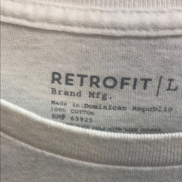 Retrofit White NASA Short Sleeve Tee - Picture 2 of 4